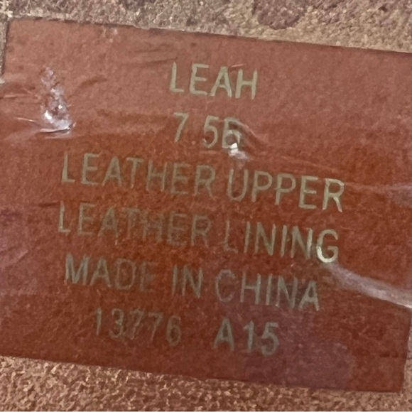 Lauren Ralph Lauren Leah Leather Snakeskin High Heel Pumps Sandals Women’s 7.5 - Picture 14 of 15